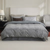 BEDDING SET OF 4 PCS KING - GREY