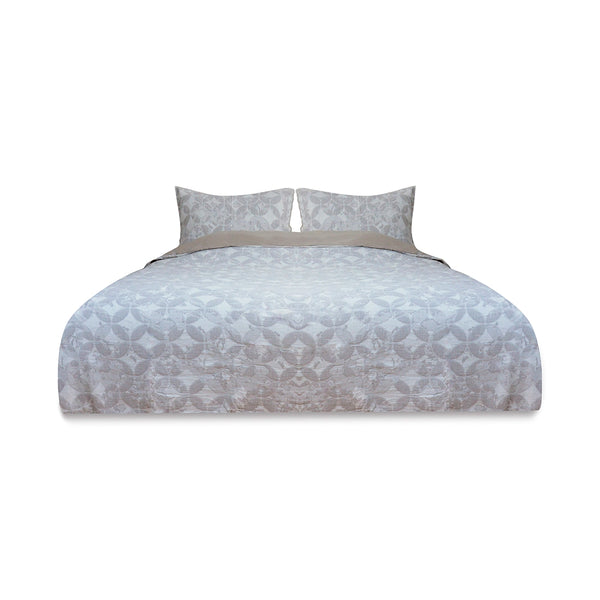 BEDDING SET OF 4 PCS KING - GREY
