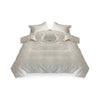 BEDDING SET OF 4 PCS KING - WHITE