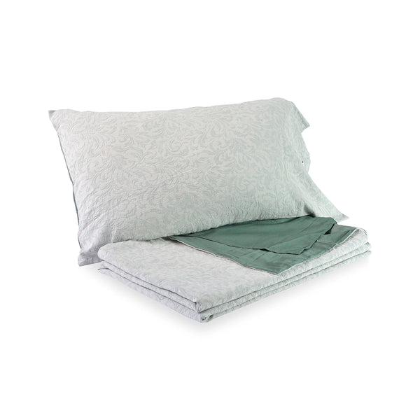 BEDDING SET OF 4 PCS KING - LIGHT GREEN