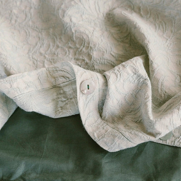 BEDDING SET OF 4 PCS KING - LIGHT GREEN