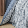 BEDDING SET OF 4 PCS KING - BLUE