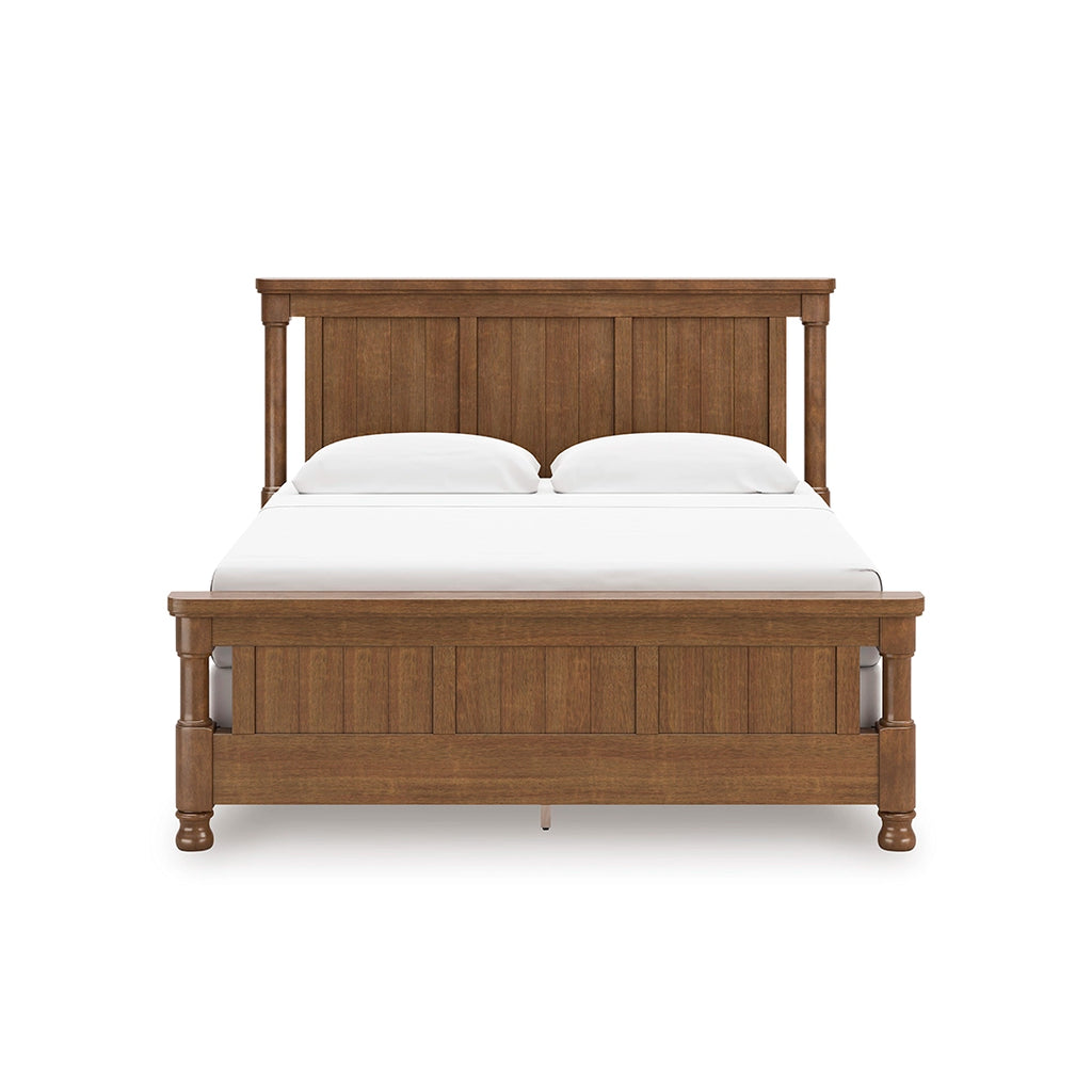 CHADWORTH VANDENMORE BEDROOM SET WITHOUT WARDROBE KING SIZE (193 X 203 CM) - BROWN