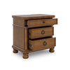 CHADWORTH VANDENMORE BEDROOM SET WITHOUT WARDROBE KING SIZE (193 X 203 CM) - BROWN