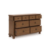 CHADWORTH VANDENMORE BEDROOM SET WITHOUT WARDROBE KING SIZE (193 X 203 CM) - BROWN