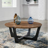 HANNEFORTH COFFEE TABLE SET 3 PCS - BROWN