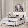 TRULANI BEDROOM SET KING SIZE (150*200CM) WHITE
