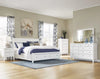 TRULANI BEDROOM SET KING SIZE (193*203CM) WITHOUT WARDROBE WHITE