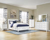 TRULANI BEDROOM SET KING SIZE (150*200CM) WITHOUT WARDROBE WHITE