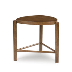 ENGELHAUS SIDE TABLE - BROWN