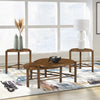 ENGELHAUS NESTED TABLE 2 PCS - BROWN
