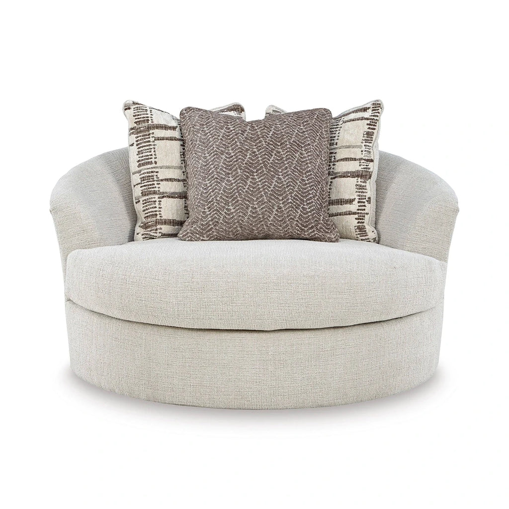 BARRELTON SWIVEL CHAIR - GREY