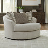 BARRELTON SWIVEL CHAIR - GREY
