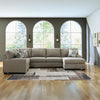 NEWELLEN SECTIONAL SOFA 4 PCS - GREY