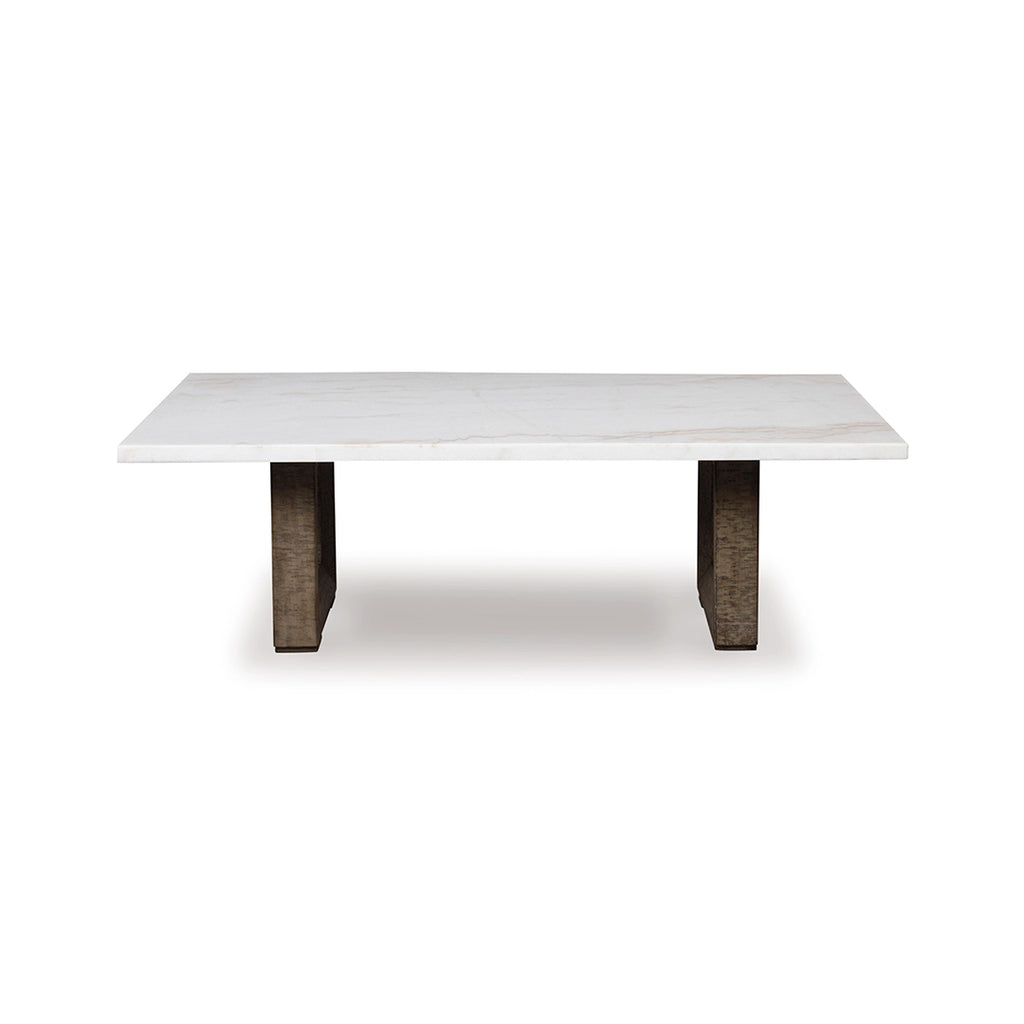 LANGFORD CENTER TABLE - LIGHT BROWN