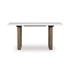 LANGFORD DINING TABLE - LIGHT BROWN