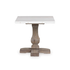 JOHNELLE END TABLE - GREY