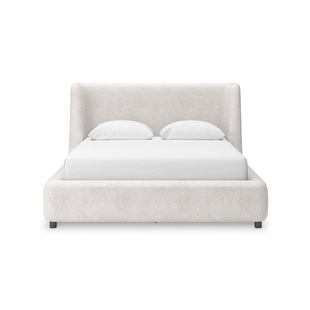 NEO BED QUEEN SIZE (150*200CM) - GREY
