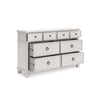 CHADWORTH VANDENMORE BEDROOM SET WITHOUT WARDROBE KING SIZE (193 X 203 CM) - ANTIQUE WHITE