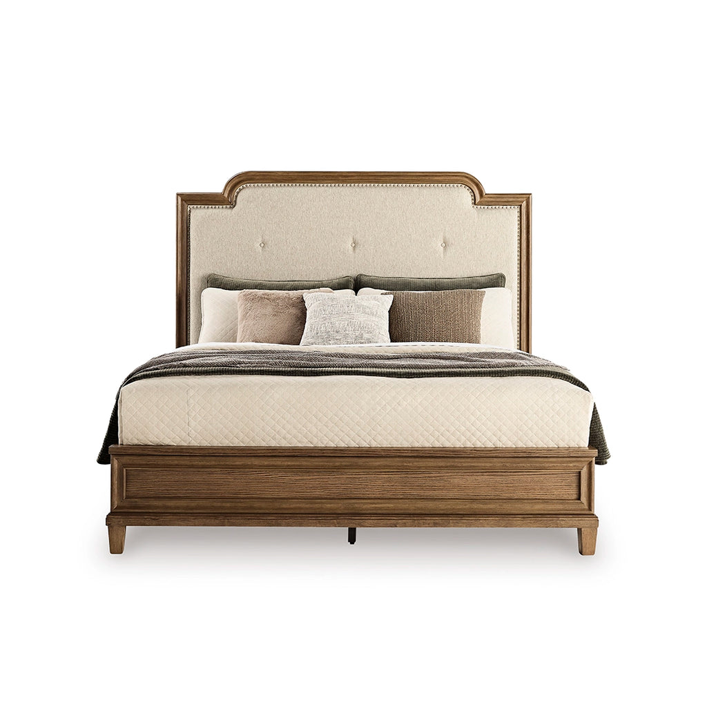 Jorlaina VANDENMORE BEDROOM SET WITHOUT WARDROBE KING SIZE (193 X 203 CM) - BROWN