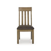 BROXTYN TIVOLY DINING TABLE SET 8 CHAIRS - BROWN