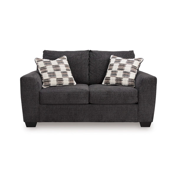 LOREO SOFA 2 SEATER - DARK GREY