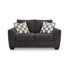 LOREO SOFA 2 SEATER - DARK GREY