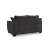LOREO SOFA 2 SEATER - DARK GREY