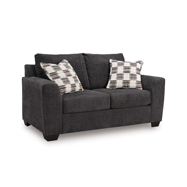 LOREO SOFA 2 SEATER - DARK GREY