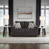 LOREO SOFA 2 SEATER - DARK GREY