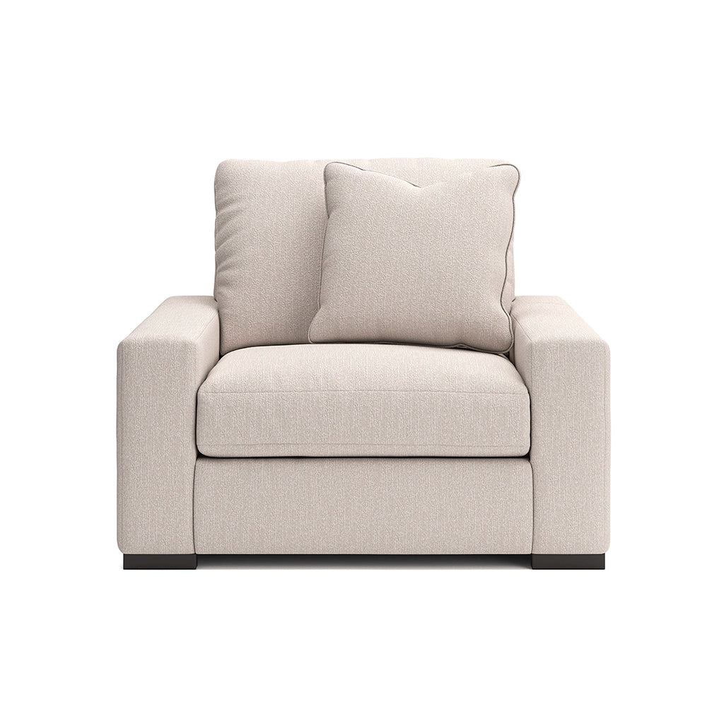 CALDEN SOFA 1 SEATER - GREY