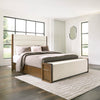 MARXMORE BEDROOM SET WITHOUT WARDROBE KING SIZE (193 X 203 CM) - BROWN