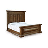Channley VANDENMORE BEDROOM SET WITHOUT WARDROBE KING SIZE (193 X 203 CM) - BROWN
