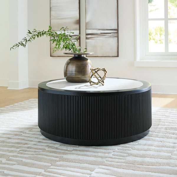 GRAYMAN COFFEE TABLE SET 3 PCS - BLACK