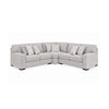 LARCE SECTIONAL SOFA 3 PCS - GREY