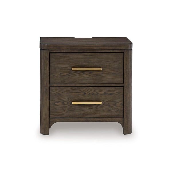 Darimore VANDENMORE BEDROOM SET WITHOUT WARDROBE KING SIZE (193 X 203 CM) - BROWN