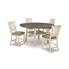 BOLANBURG DINING TABLE SET 4 CHAIRS - BEIGE