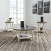 BOLANBROOK COFFEE TABLE SET 3 PCS - BROWN