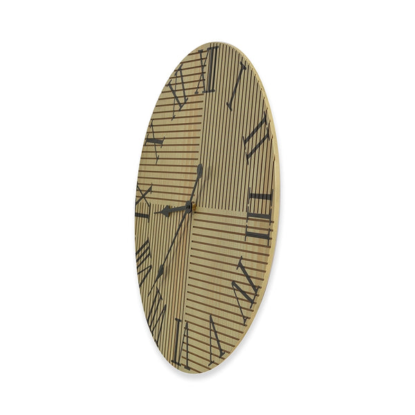 WALL CLOCK - BEIGE