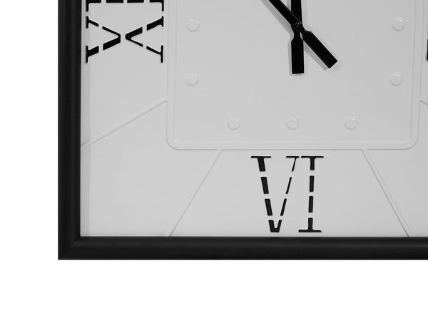 WALL CLOCK - WHITE