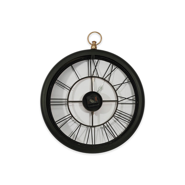 WALL CLOCK - BLACK