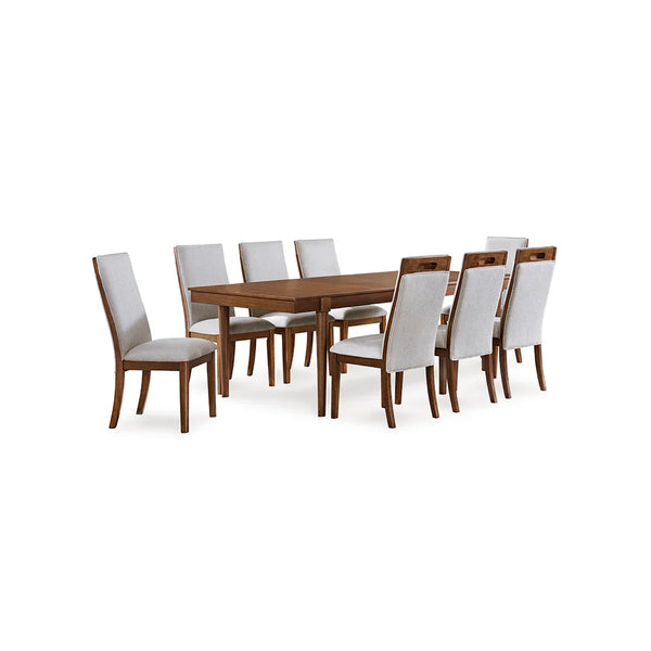LYNCOTT DINING TABLE SET 8 CHAIRS