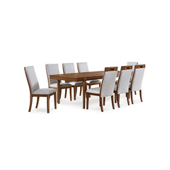 LYNCOTT DINING TABLE SET 8 CHAIRS