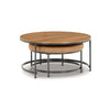 DREZMOORE NESTED ROUND TABLE 2PCS