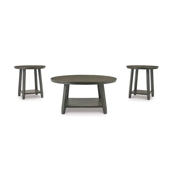 Raebecki occasional table set with rustic Mexican styling – Ashley UAE