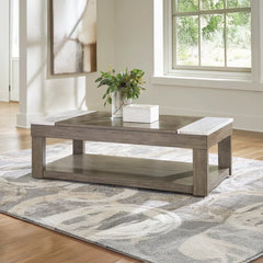 LOYASKA COFFEE TABLE SET 3 PCS BROWN