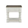 HAVALANCE END TABLE WHITE