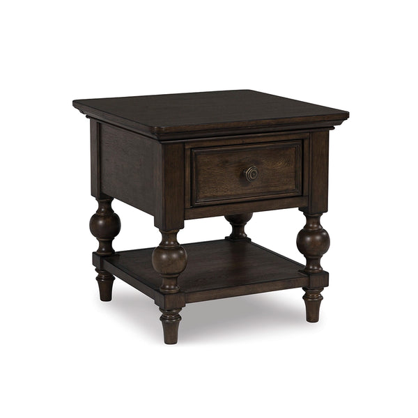 VERAMOND COFFEE TABLE SET - DARK BROWN