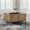 TORLANTA COFFEE TABLE SET - BROWN