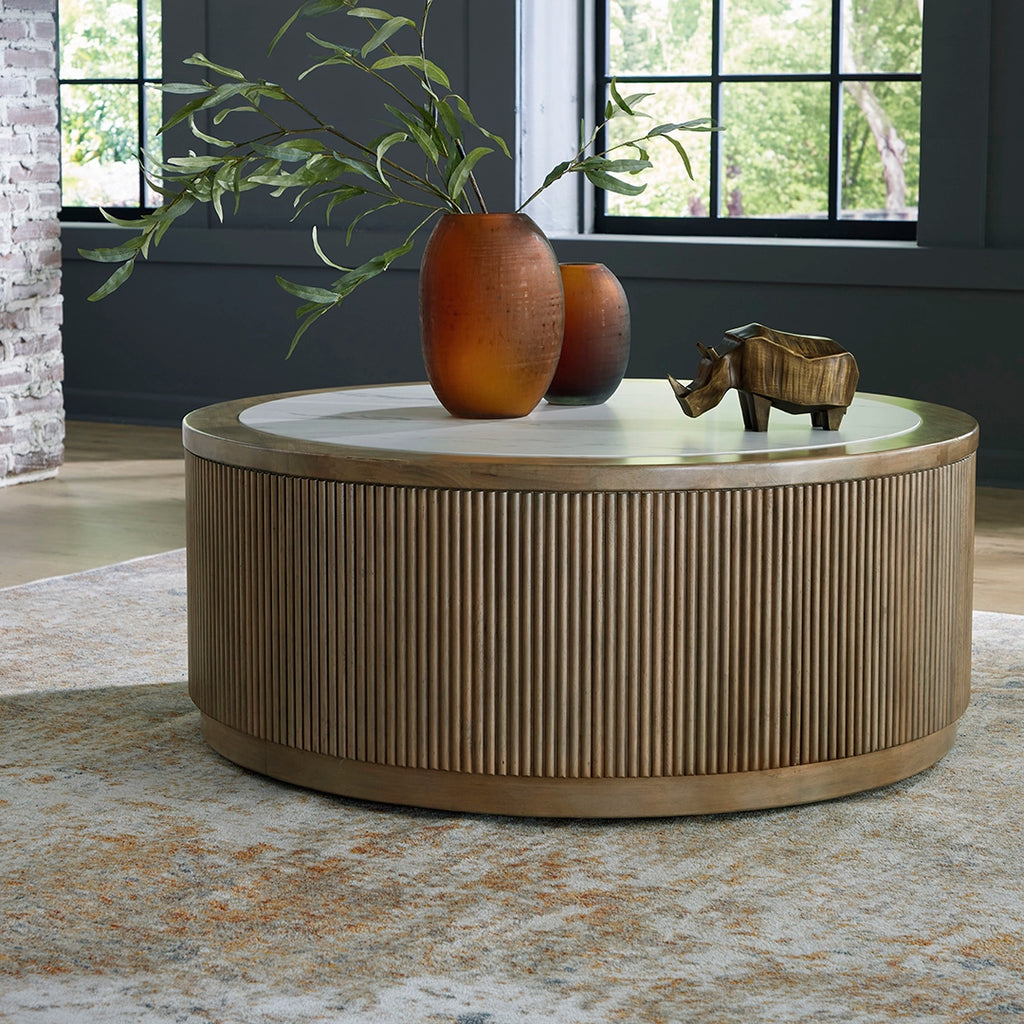 CAMDILL CENTER TABLE BROWN